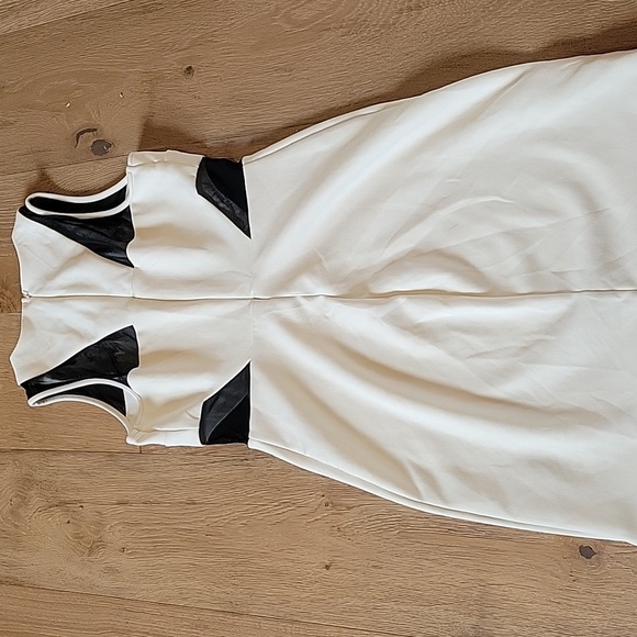 Express Contrast Mesh Inset Sheath Dress Size 8 - Picture 5 of 6